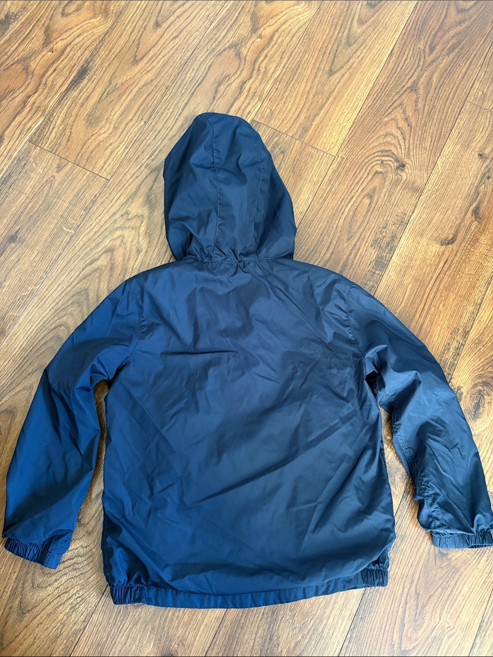 Boys GAP Navy Hooded Windbreaker Jacket - Picture 9 of 9